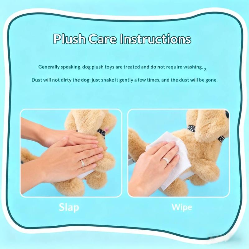 🏆2026 New Realistic Robotic Dog Plush Toy