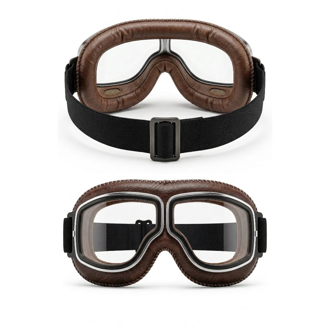 🔥Limited Time Sale 45% OFF - 🕶️ OTG Vintage Motorcycle Goggles (Fits Over Glasses)