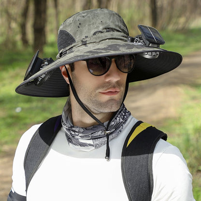 2026 Summer Hot Sale 49% OFF🔥Solar Fan Hat
