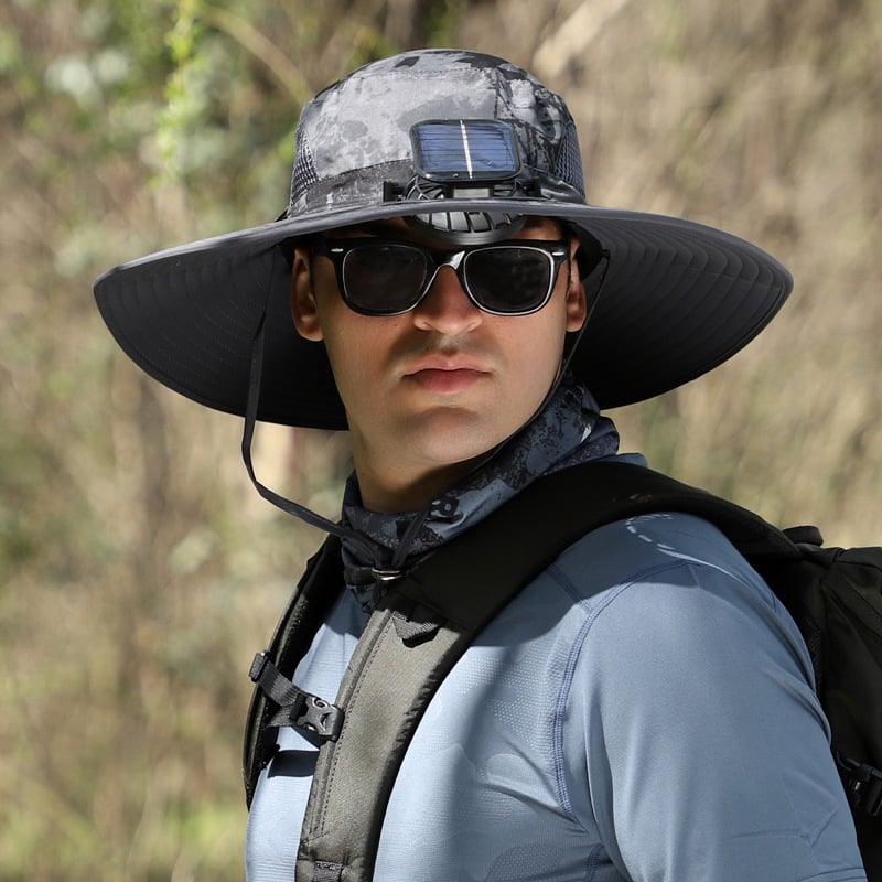 2026 Summer Hot Sale 49% OFF🔥Solar Fan Hat