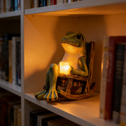 🔥Hot Sale 49% Off✨Solar Glowing Garden Frog🐸