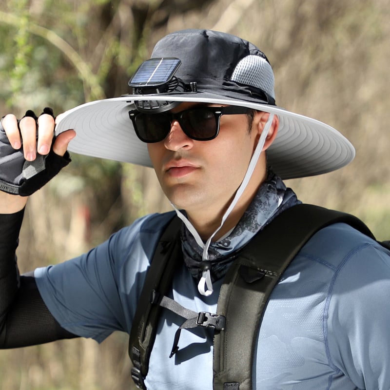 2026 Summer Hot Sale 49% OFF🔥Solar Fan Hat