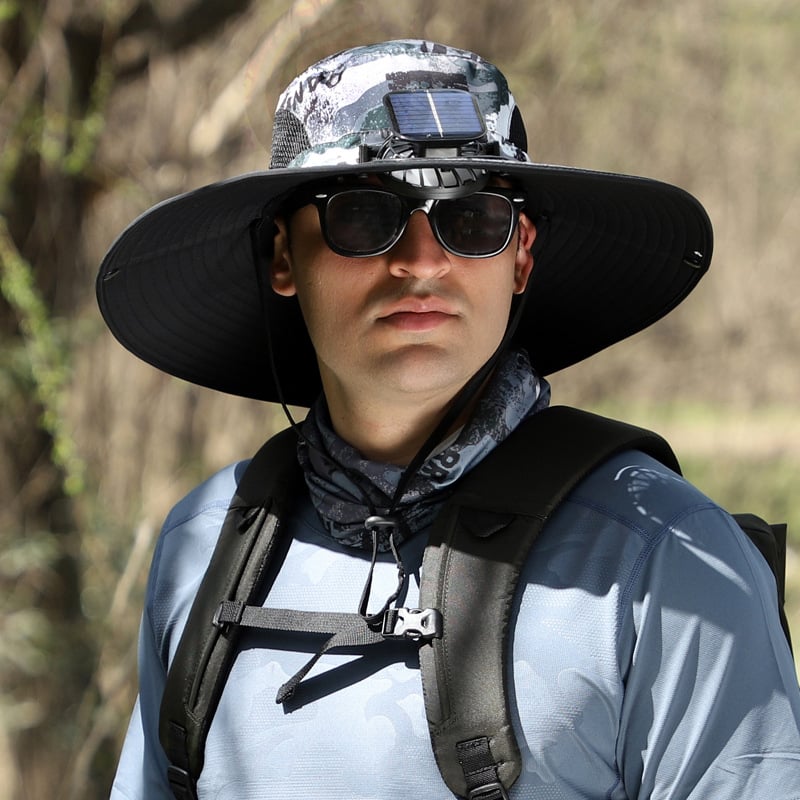 2026 Summer Hot Sale 49% OFF🔥Solar Fan Hat