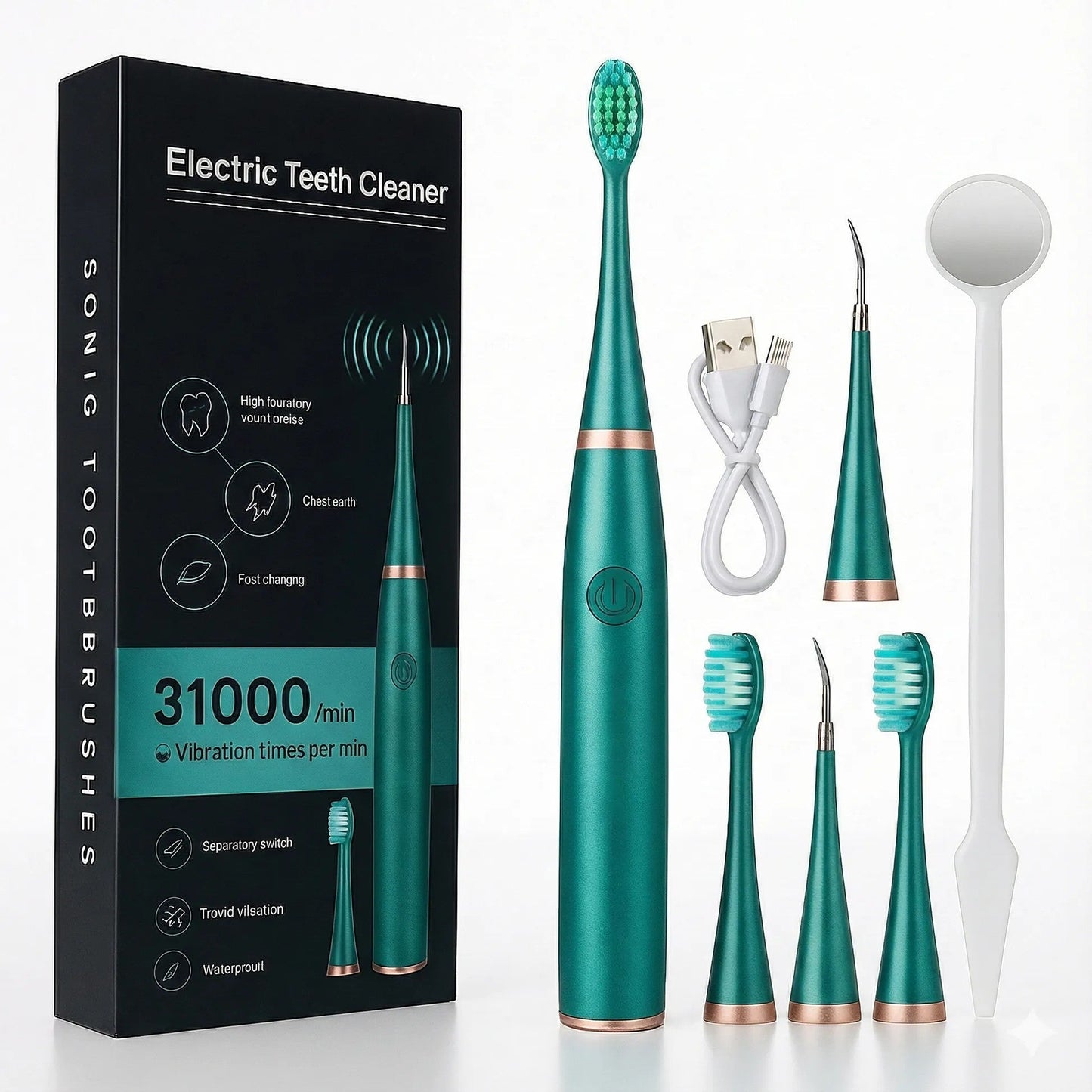 🔥Final 3 Hours : Only Limited Stock Left🏆Riakor Ultrasonic ProClean Kit （Mayo Clinic Recommended）