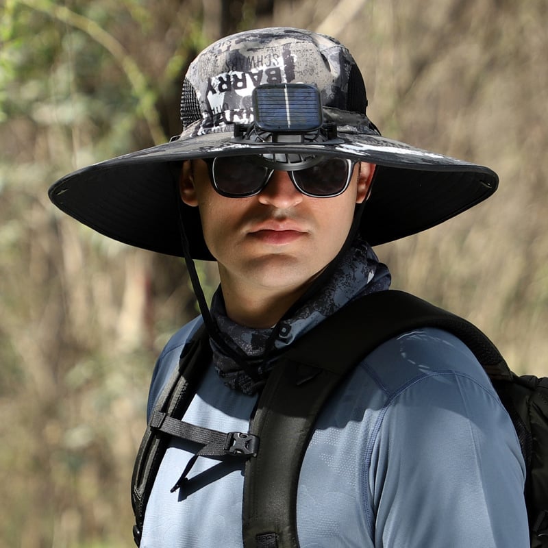 2026 Summer Hot Sale 49% OFF🔥Solar Fan Hat