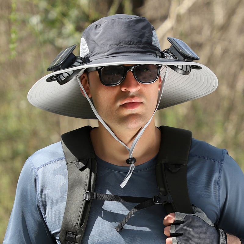 2026 Summer Hot Sale 49% OFF🔥Solar Fan Hat