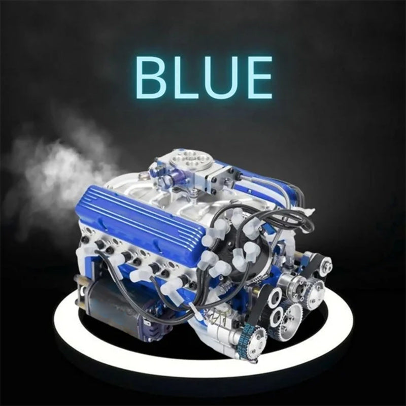 🏆 10,000 Sold This Week✨Gasoline OHV V8 Small-block Engine Model Kits